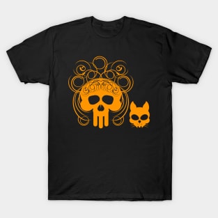 Halloween mom and cat T-Shirt